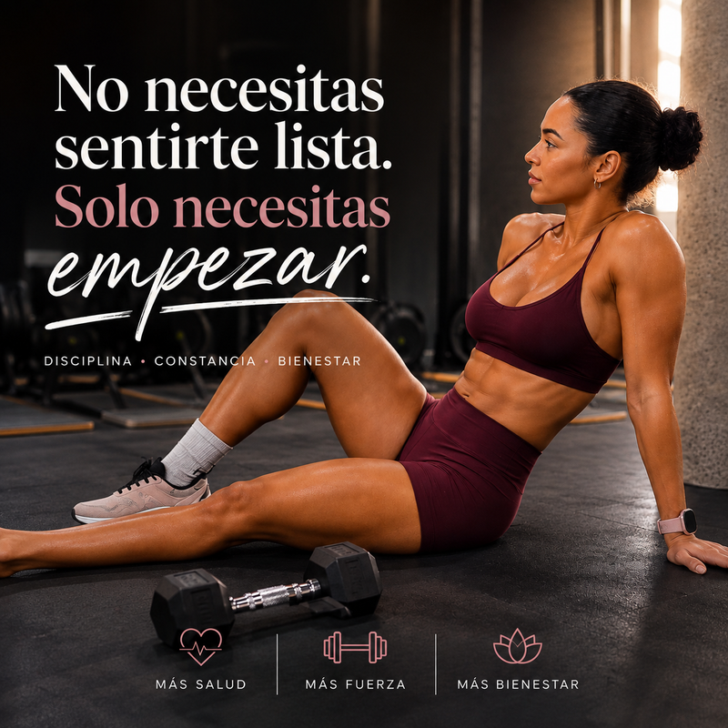 No necesitas sentirte lista. Solo necesitas empezar.
