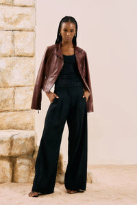 Calza Pantalona de Sastrería con Pliegues