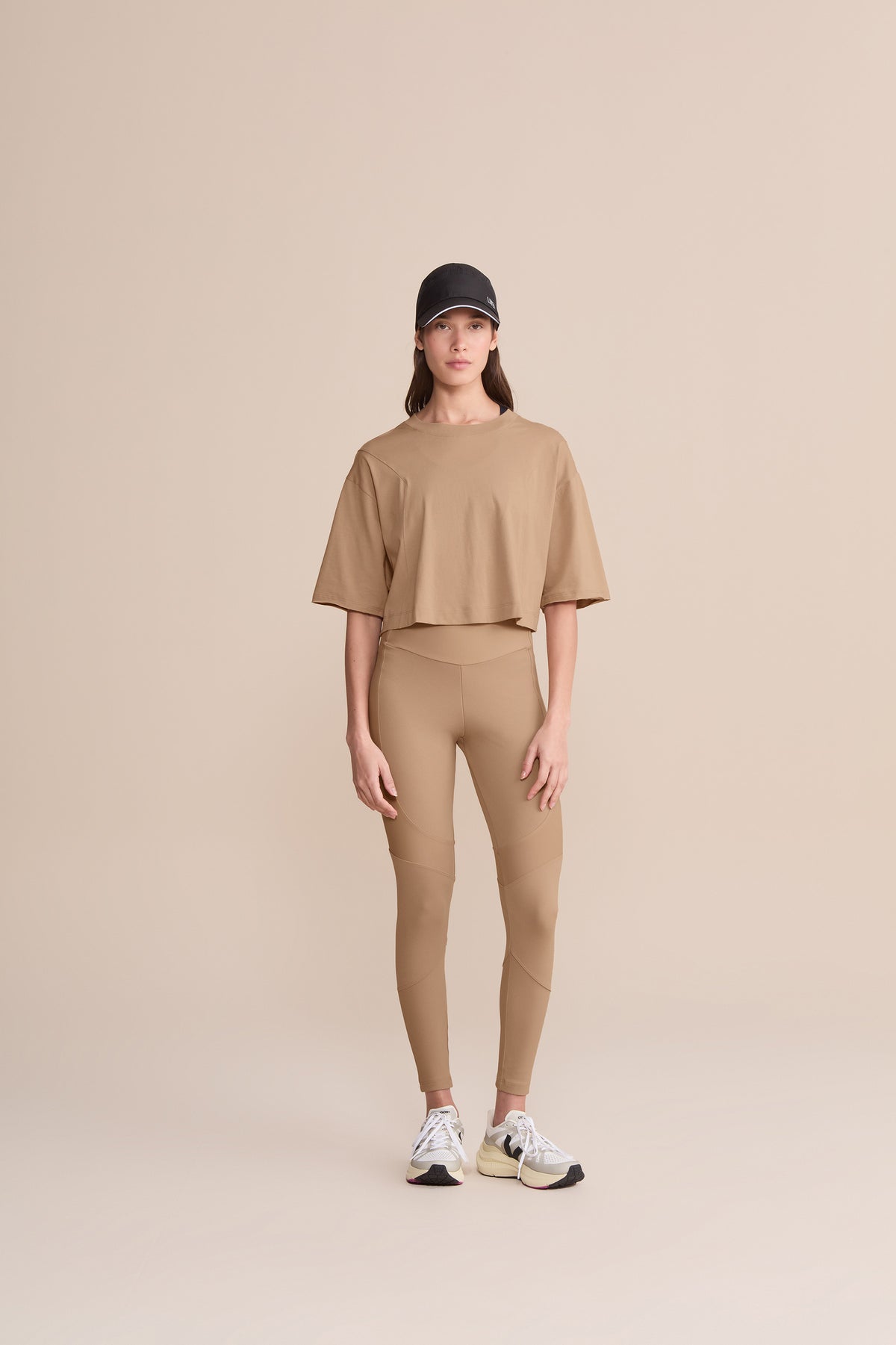Legging LIVE! Neopren Line Beige Organic