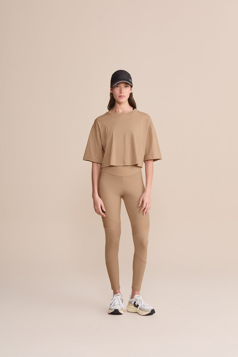 Legging LIVE! Neopren Line Beige Organic