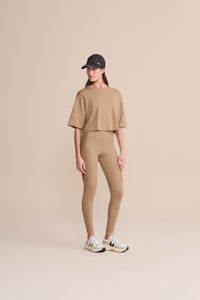 Legging LIVE! Neopren Line Beige Organic