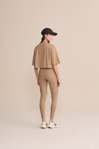 Legging LIVE! Neopren Line Beige Organic