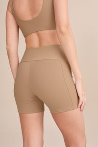 Top Deportivo V Neopren Line Beige Organic