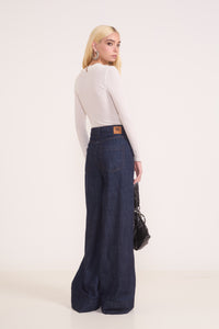 Jeans Wide Leg Oversized Colcci Lisboa