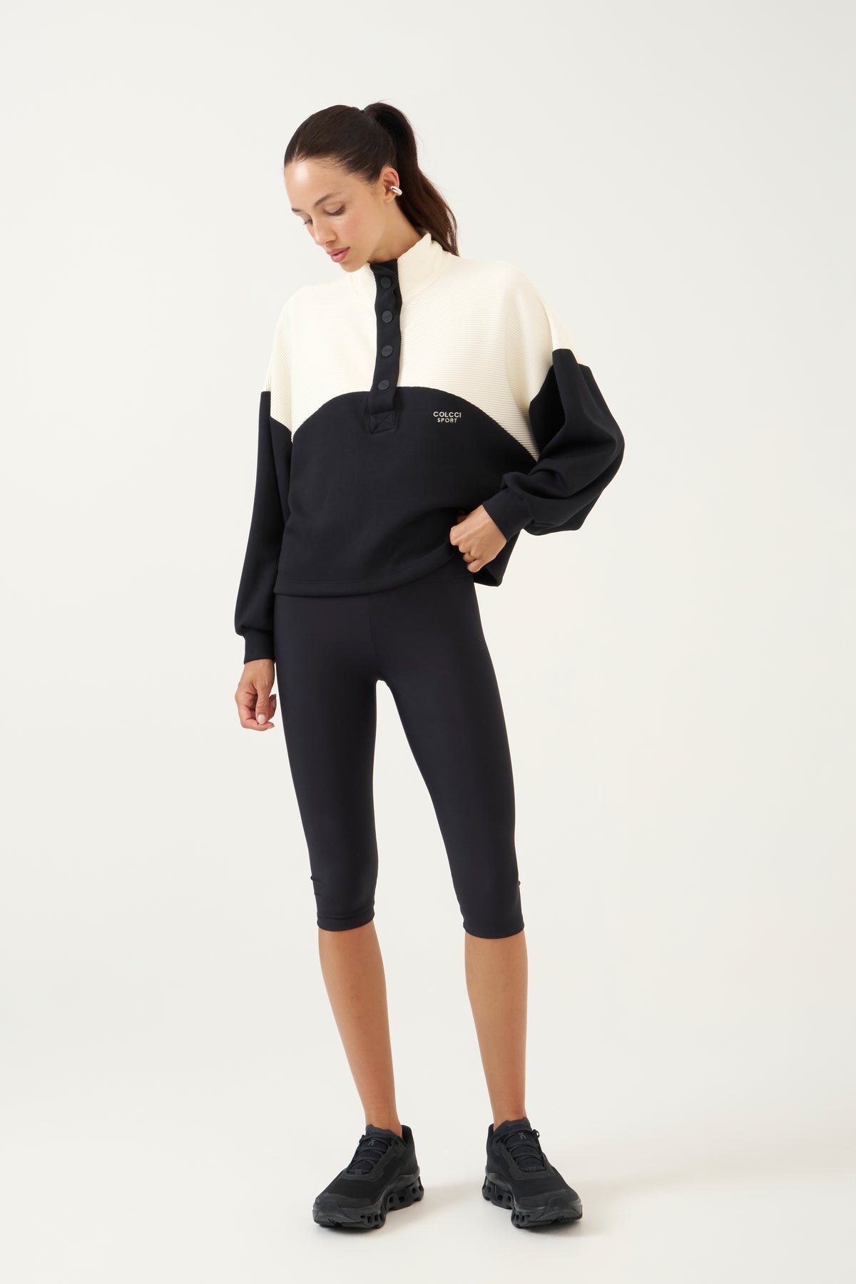 Calza Legging Corsario Sculpt High Colcci Sport