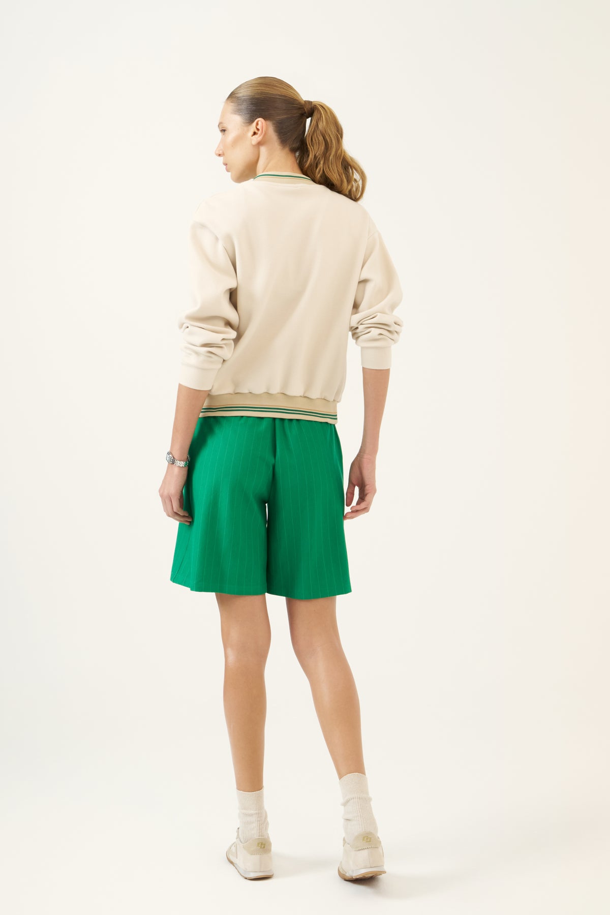 Chaqueta Bomber con Rib Colcci Sport