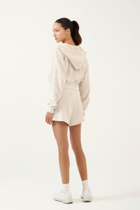 Chaqueta Cropped con Capucha Colcci Sport