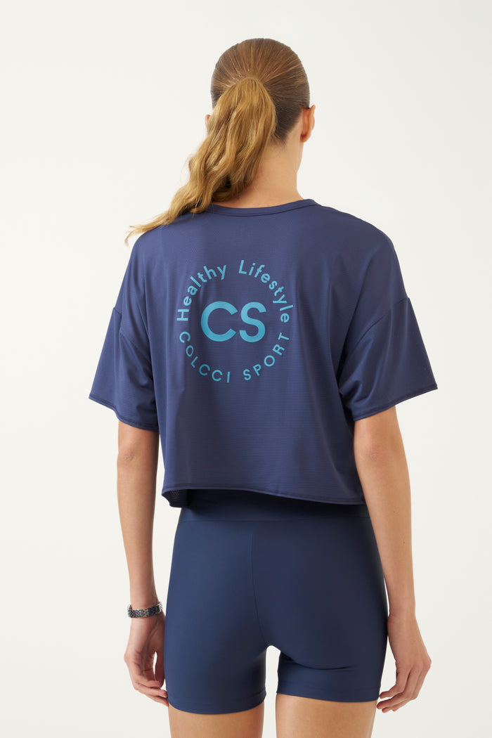 Camiseta Deportiva Cropped Healthy Lifestyle COLCCI Sport