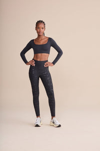 Top Deportivo Multi Manga Larga Sense Black