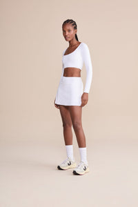 Top Deportivo Multi Manga Larga Sense White