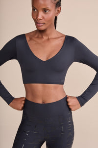 Top Deportivo Multi Manga Larga Sense Black