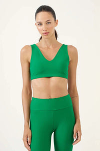 Top Corto Escote V con Tiras Cruzadas Colcci Sport