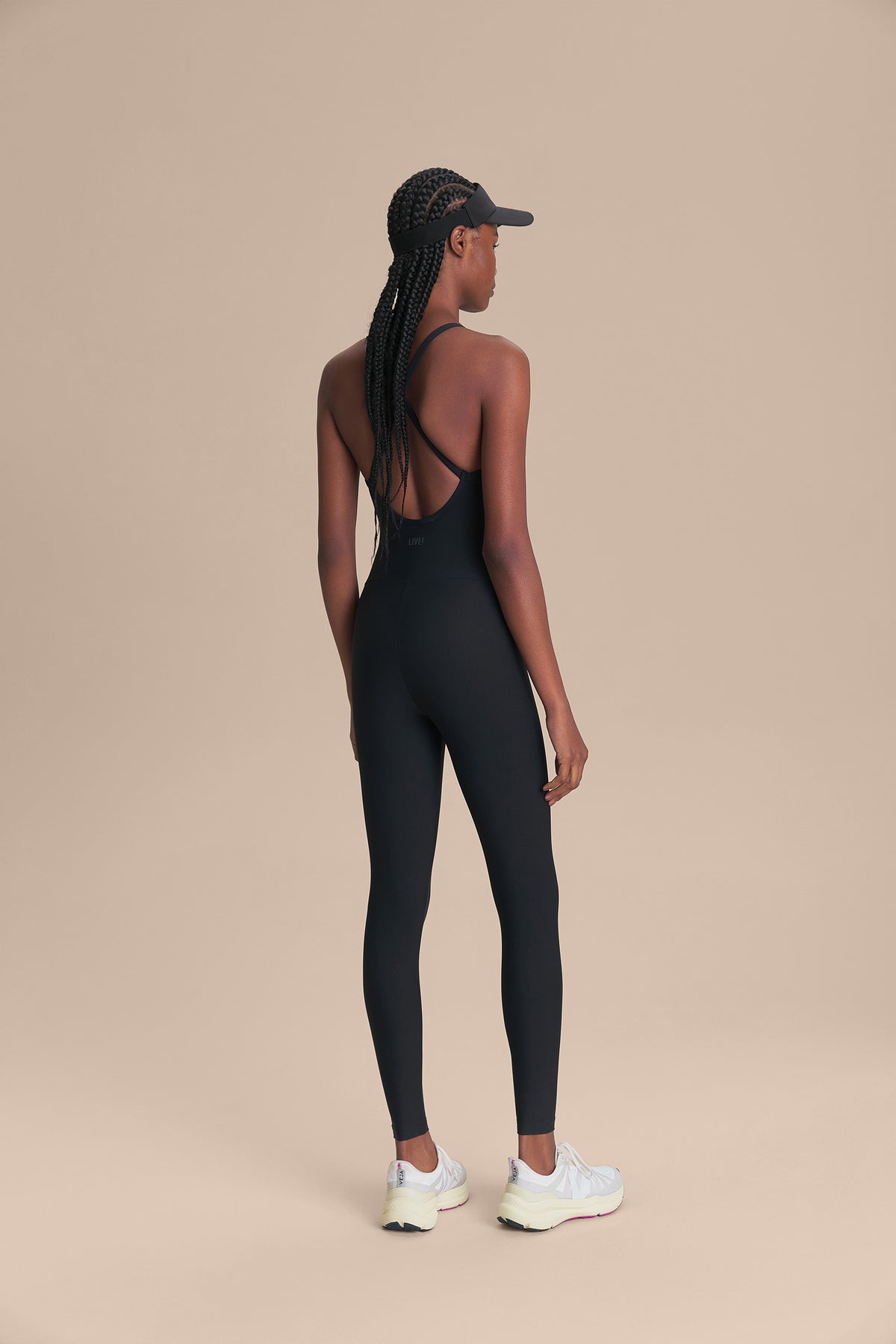 Enterito Deportivo LIVE! Fit Green Long Bodysuit Mujer