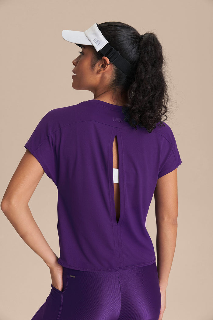 Polera Deportiva Mujer LIVE! Comfort Breath Back Tee