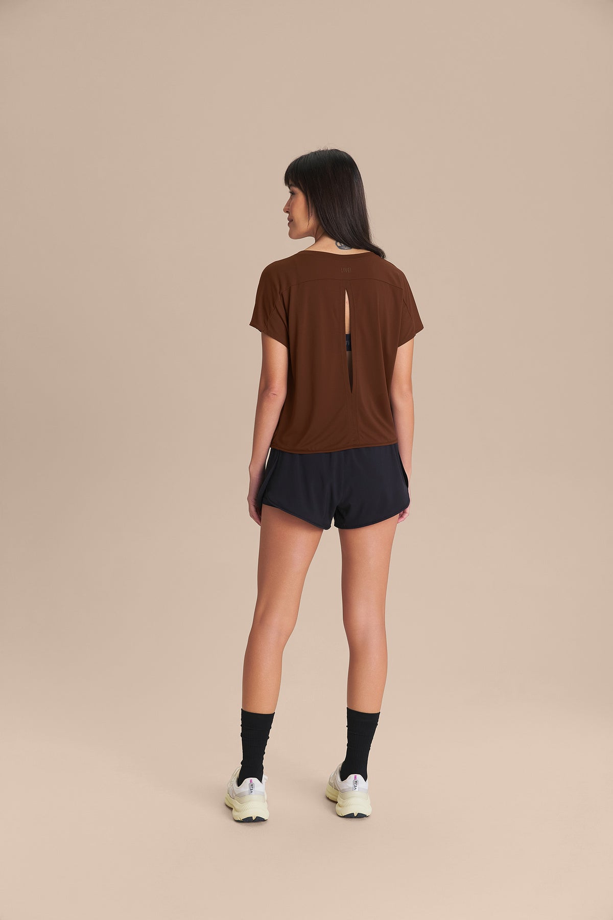 Polera Deportiva Mujer LIVE! Comfort Breath Back Tee