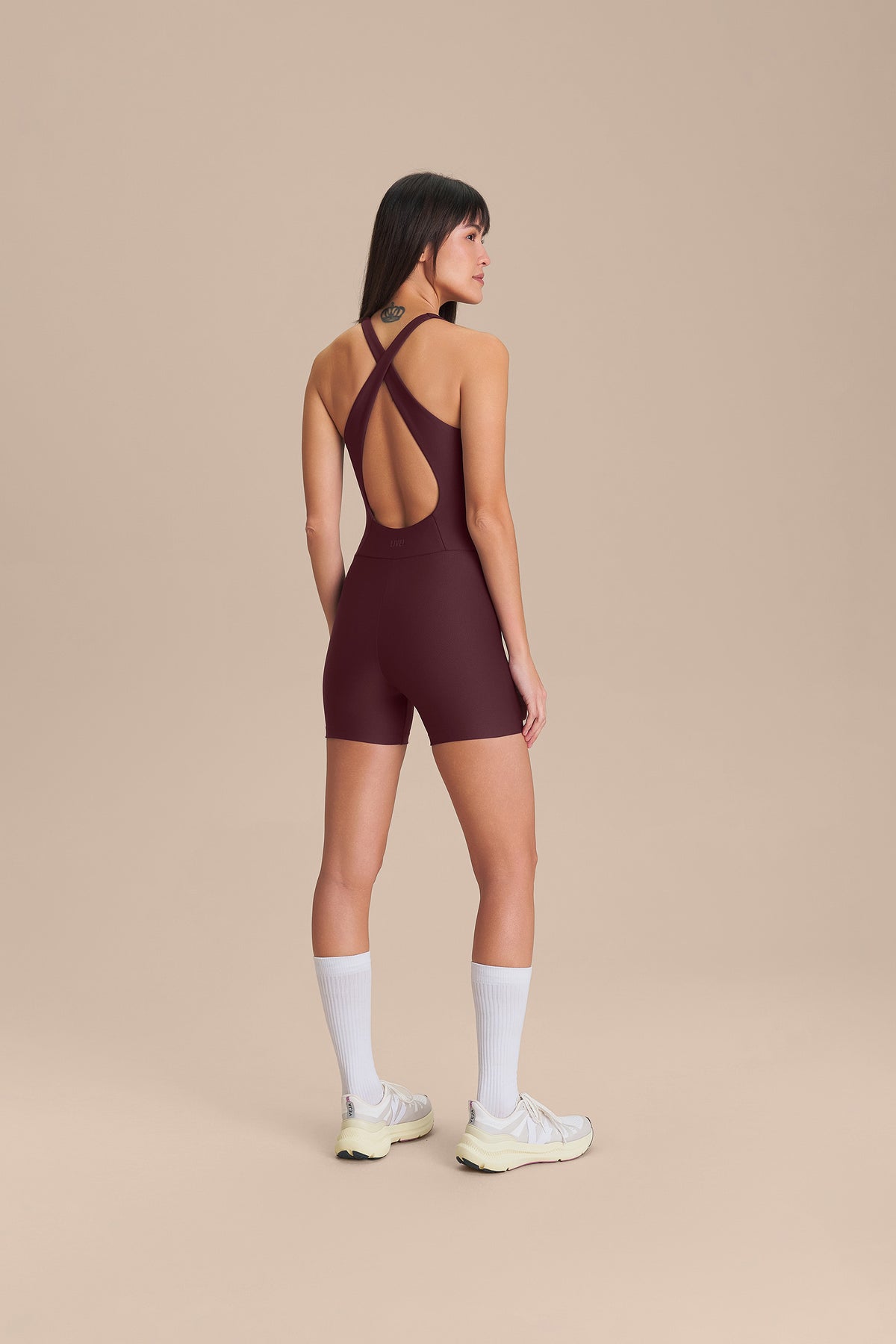 Enterito Corto LIVE! Tex Green Short Bodysuit Mujer
