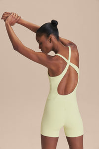 Enterito Corto LIVE! Tex Green Short Bodysuit Mujer