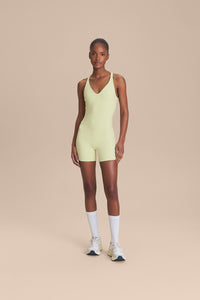 Enterito Corto LIVE! Tex Green Short Bodysuit Mujer