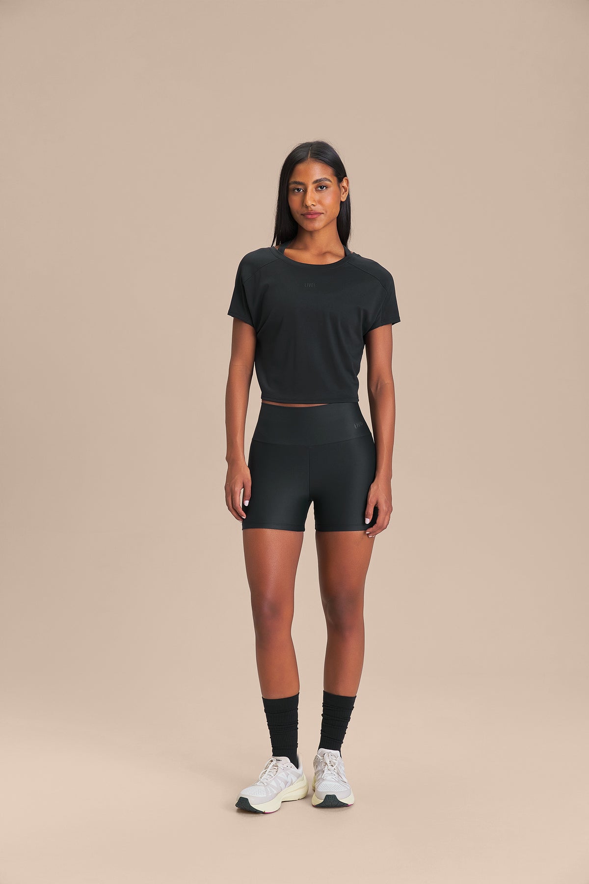 Camiseta Multi Up Loose Negro