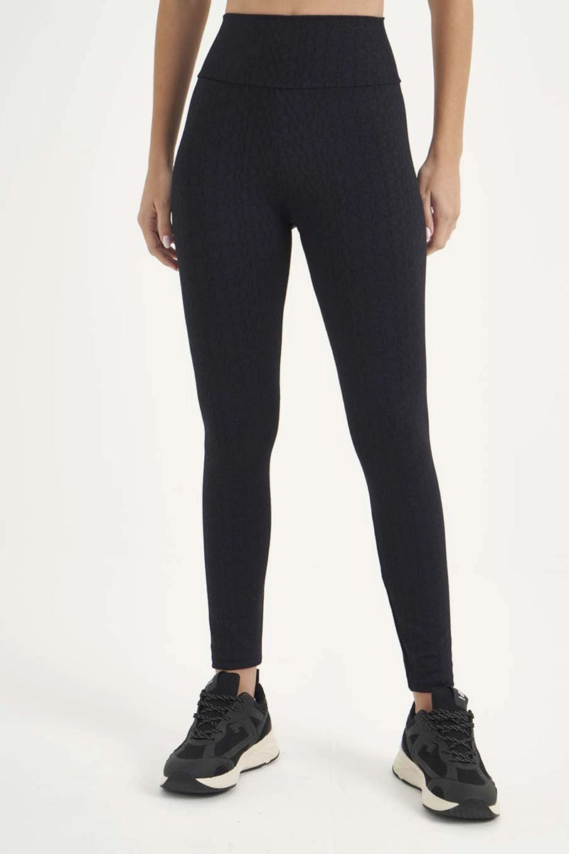 Calza Legging Feminina Jacquard – HARMONY – COLCCI SPORT