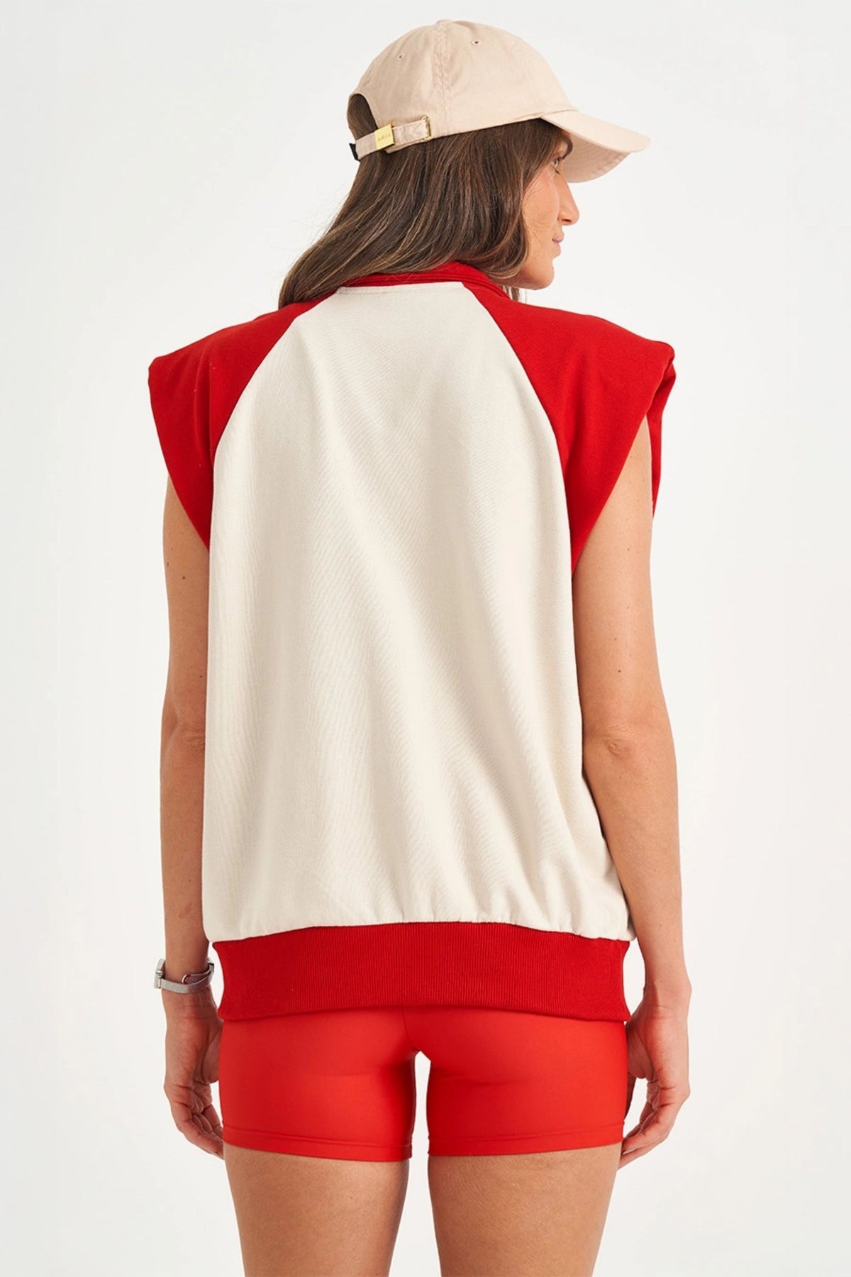 Chaleco Femenino de Moletom Loose Contrast – COLCCI SPORT