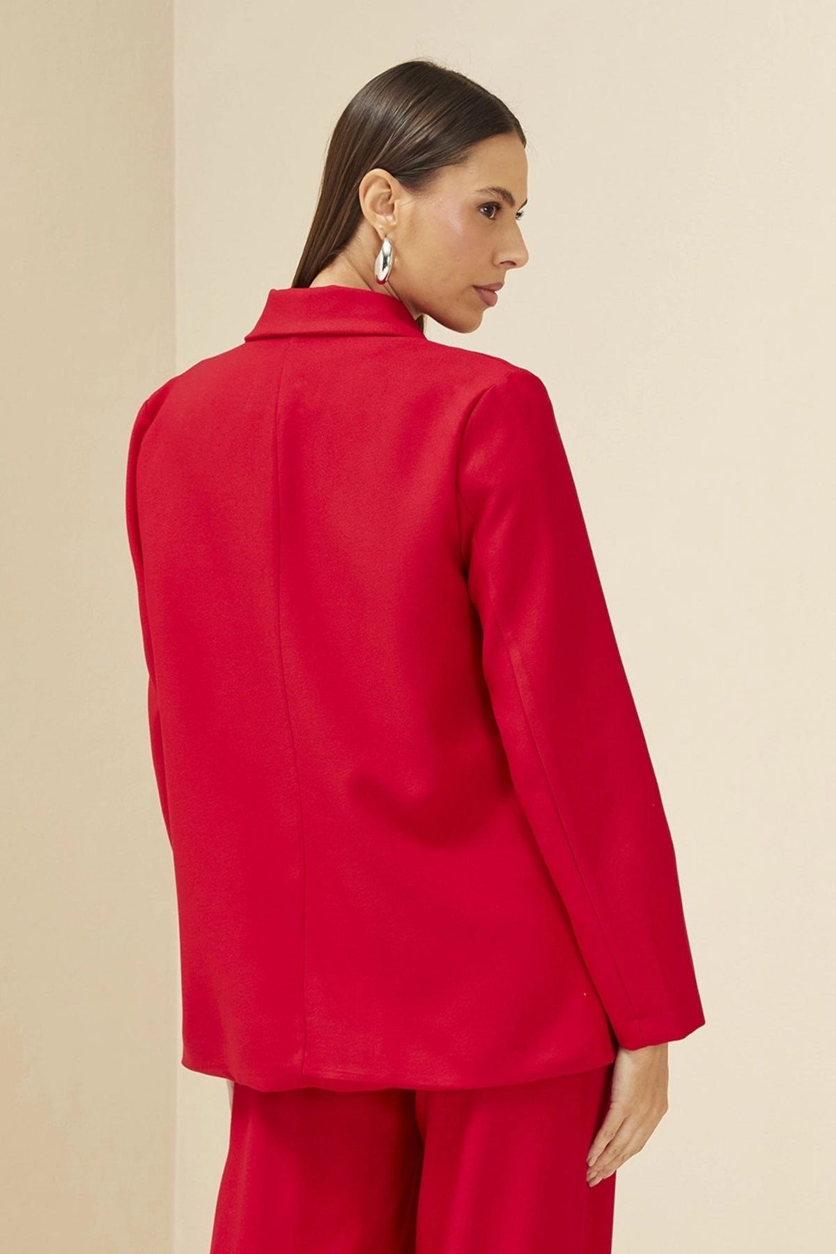 Blazer Femenino de Sastrería Alargada -Urban Breeze