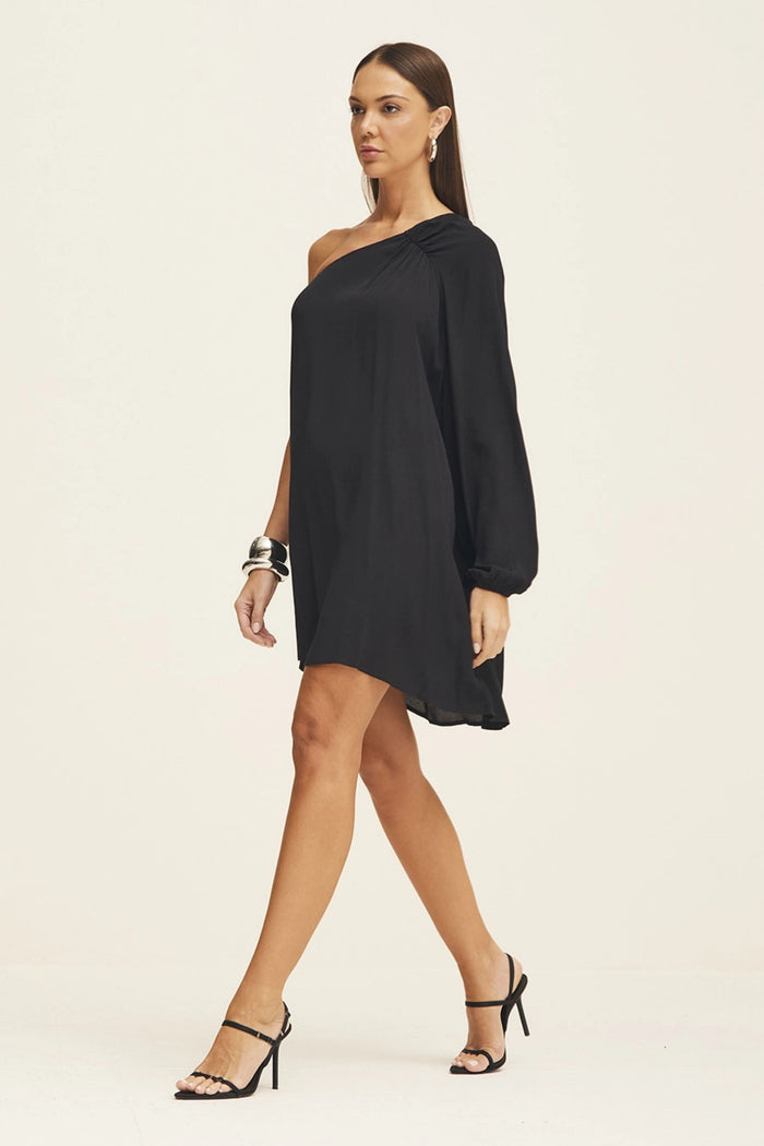 Vestido de Una Manga Bufante – Urban Breeze