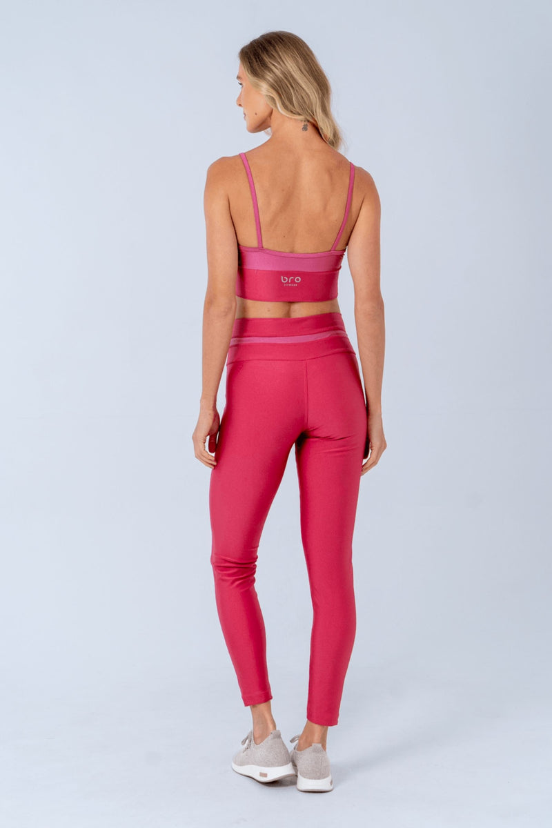 Top Fitness Atlanta Rosa Goiaba/Rosa Chá – BRO FITWEAR