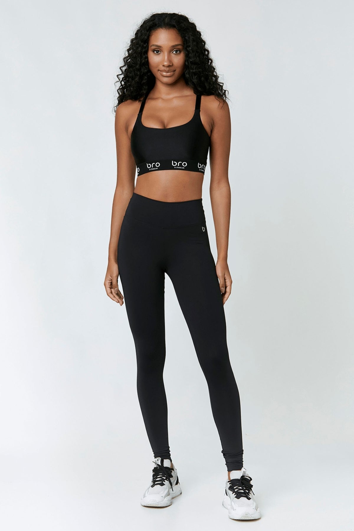 Calza Legging Básica Negra – BRO FITWEAR