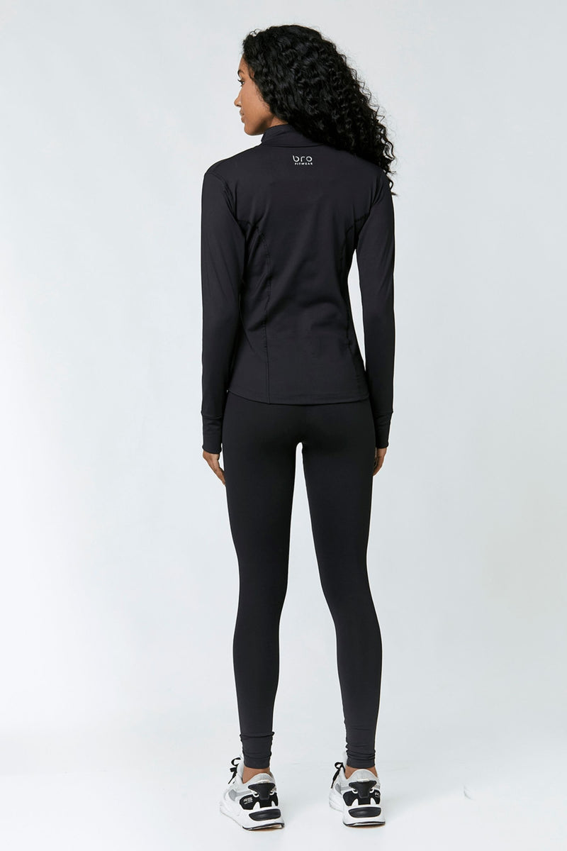 Calza Legging Básica Negra – BRO FITWEAR