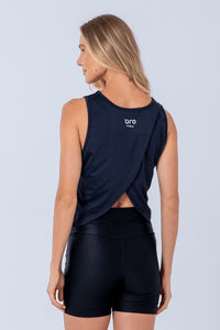 Regata Cropped Sherman Negro – BRO FITWEAR