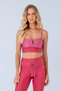 Top Fitness Atlanta Rosa Goiaba/Rosa Chá – BRO FITWEAR