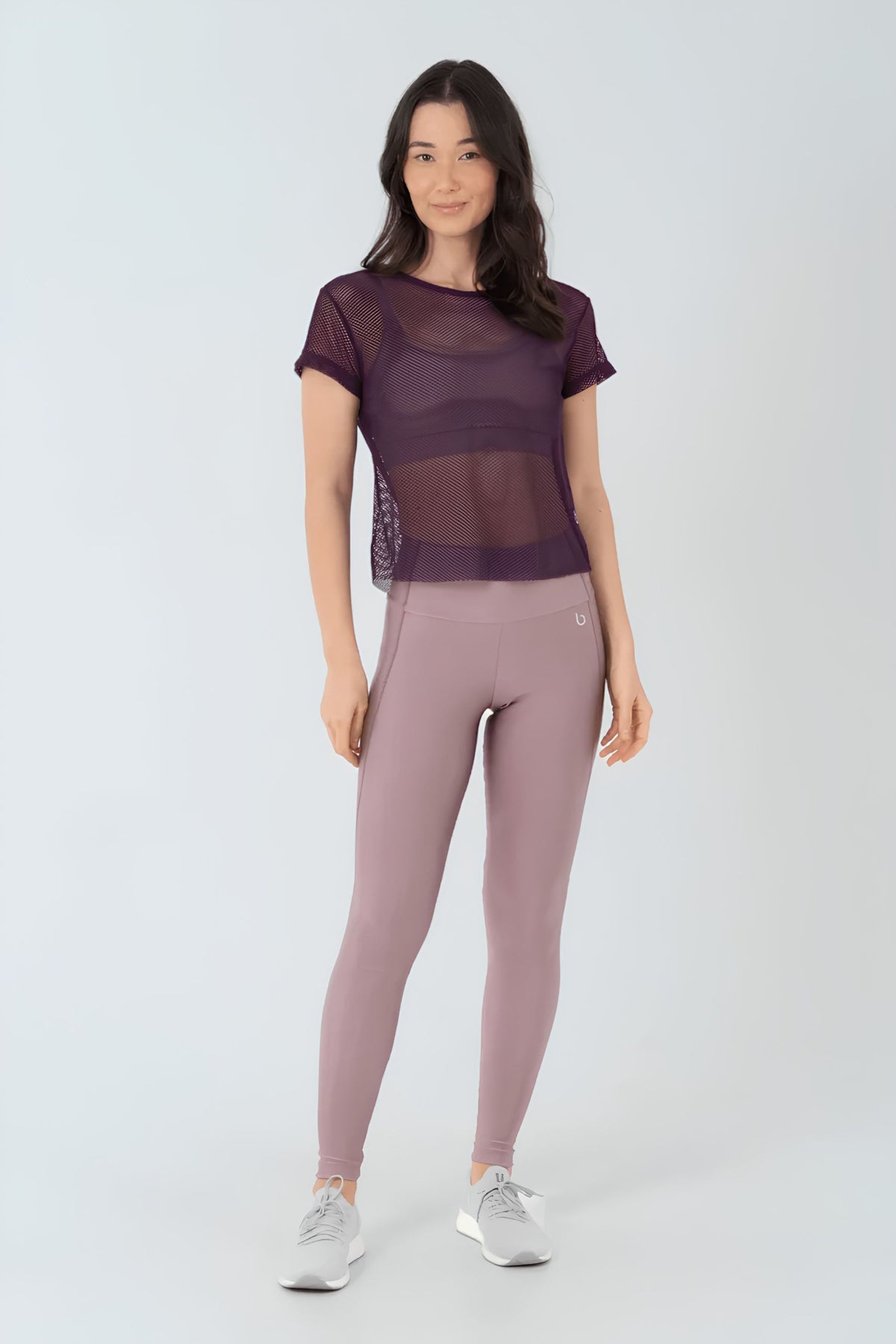 Blusa Cropped Spot Trevos BRO Fitwear Amatista