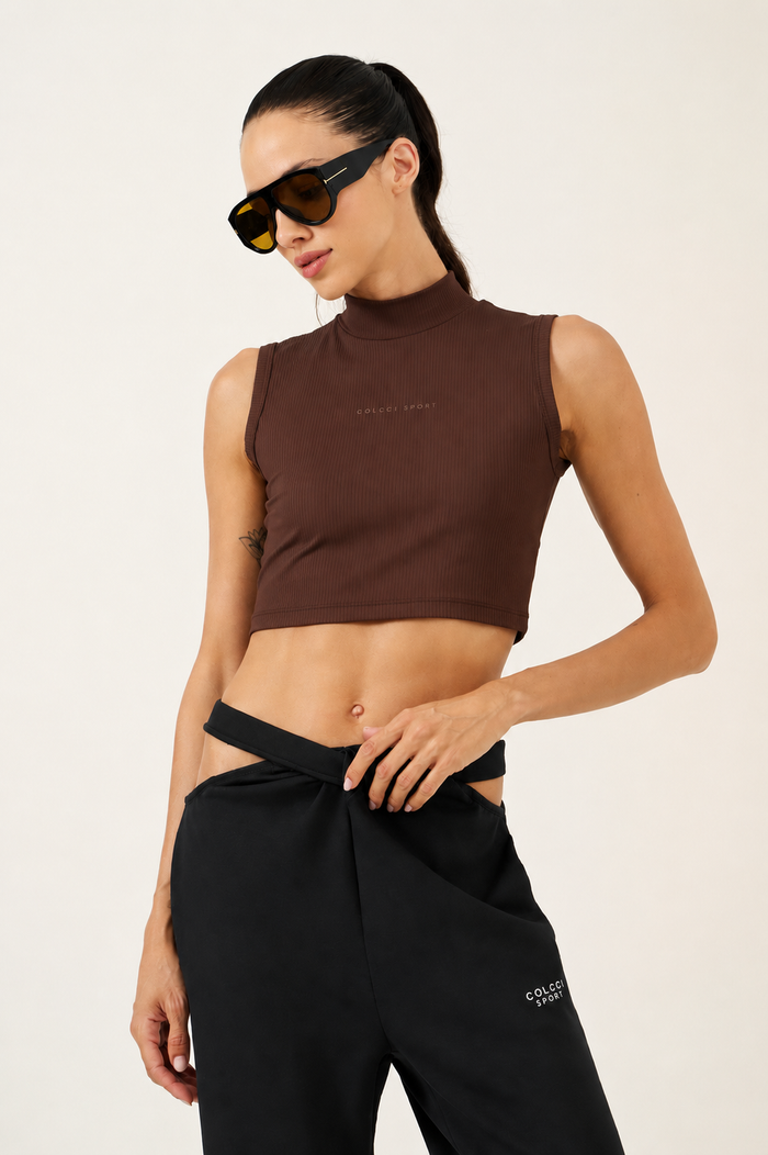 Top Cropped Cuello Alto Urban COLCCI Sport
