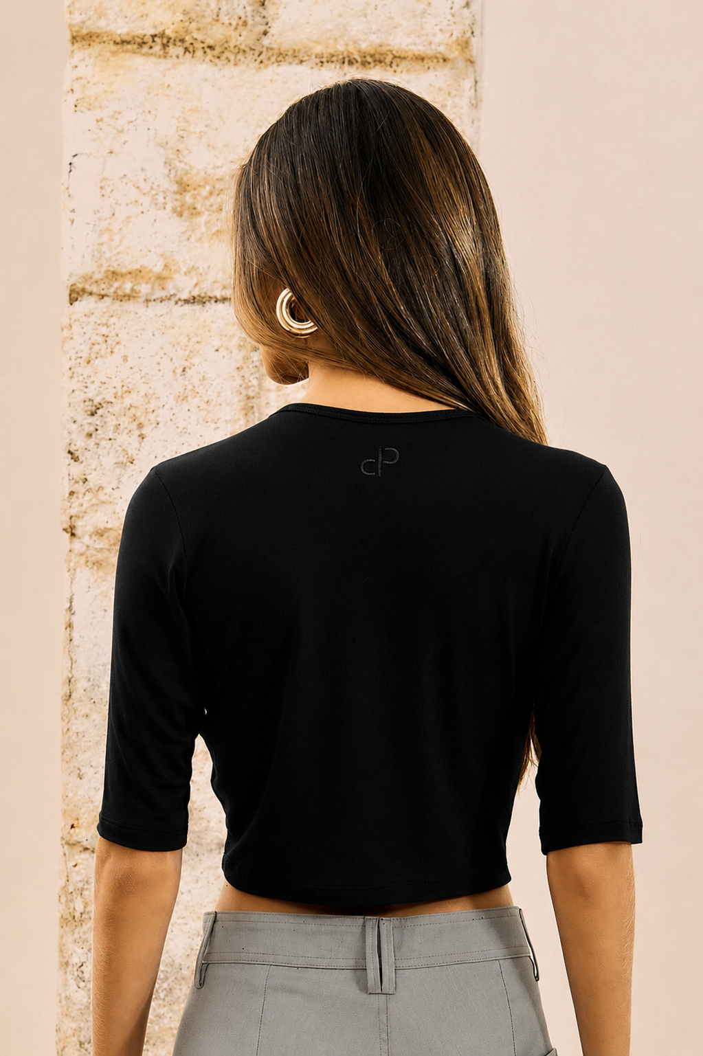 Blusa Cropped Slim