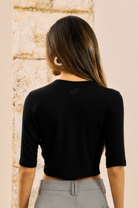 Blusa Cropped Slim