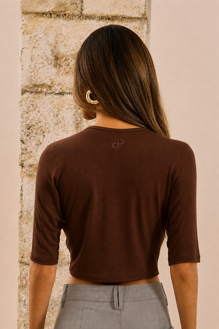 Blusa Cropped Slim