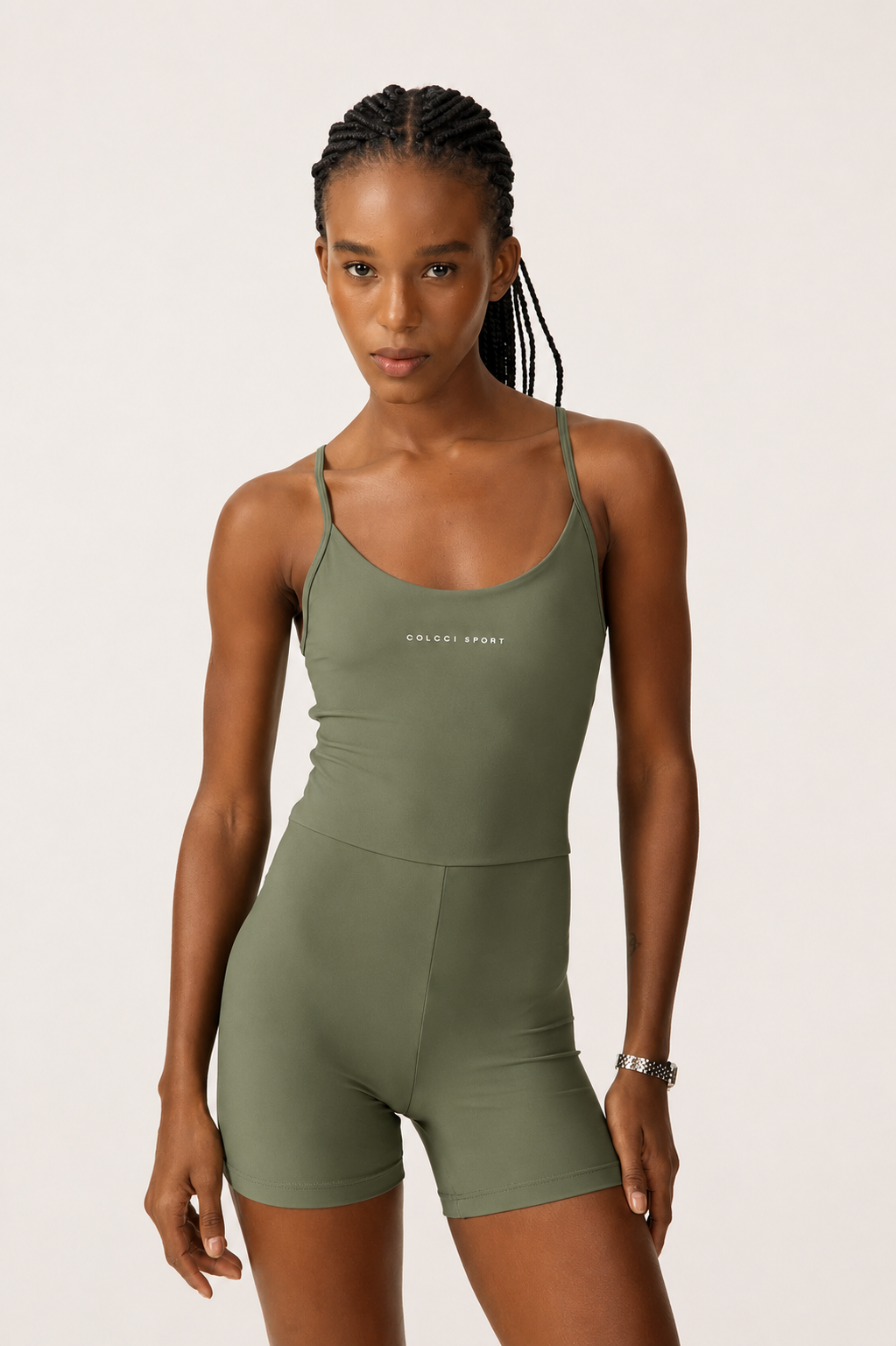 Enterito Deportivo Slim Espalda Abierta Colcci Sport Mind & Body