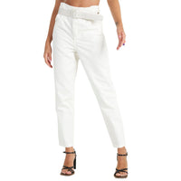 Pantalón Jeans de Sarja Joana con Cinturón de Colcci
