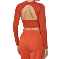 Blusa Crop Manga Larga – Colcci Sport