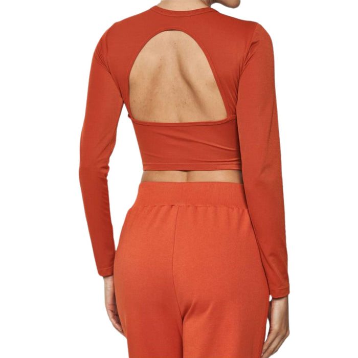 Blusa Crop Manga Larga – Colcci Sport