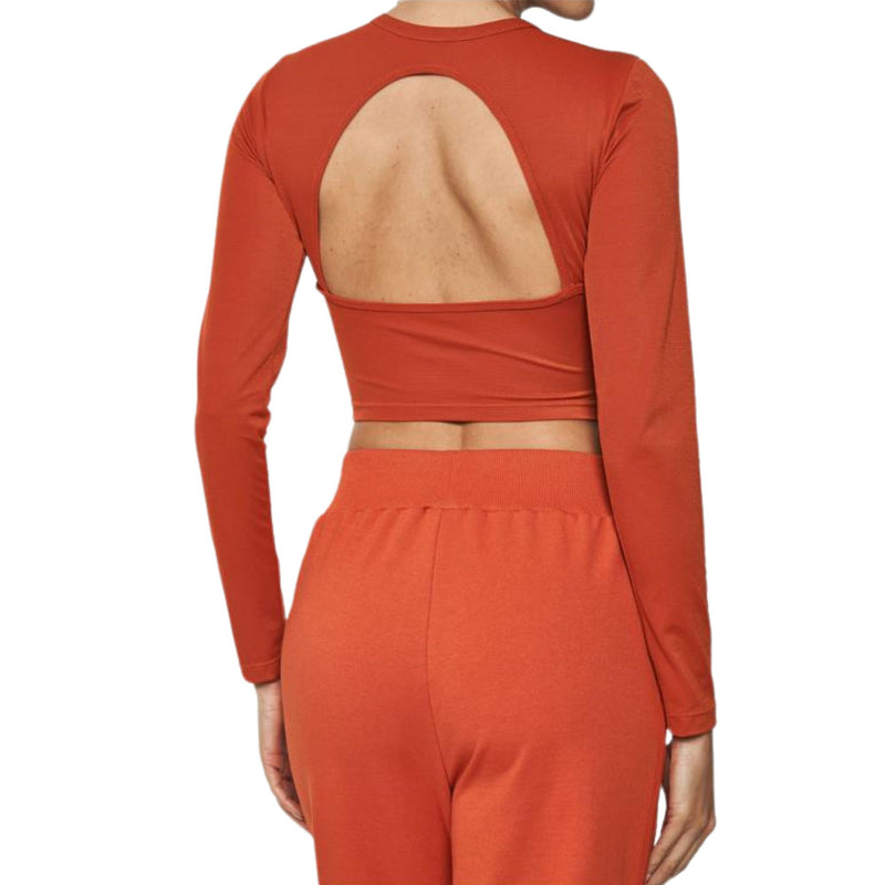 Blusa Crop Manga Larga – Colcci Sport