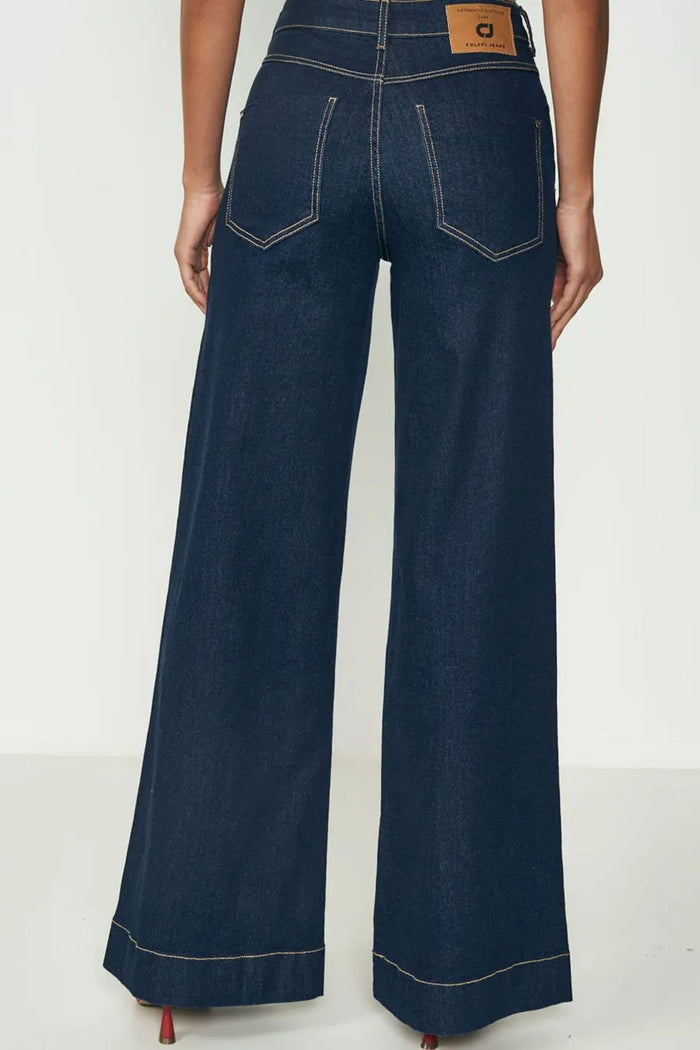Calza Jeans Lisboa Stretch Wide Leg