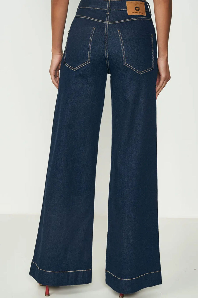 Calza Jeans Lisboa Stretch Wide Leg