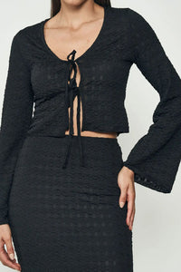 Blusa Comfort con Amarre Frontal