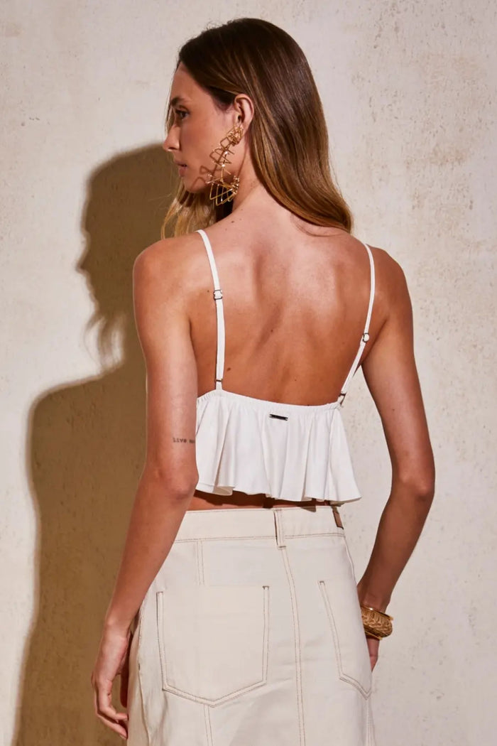 Blusa Estilo Cropped Colcci