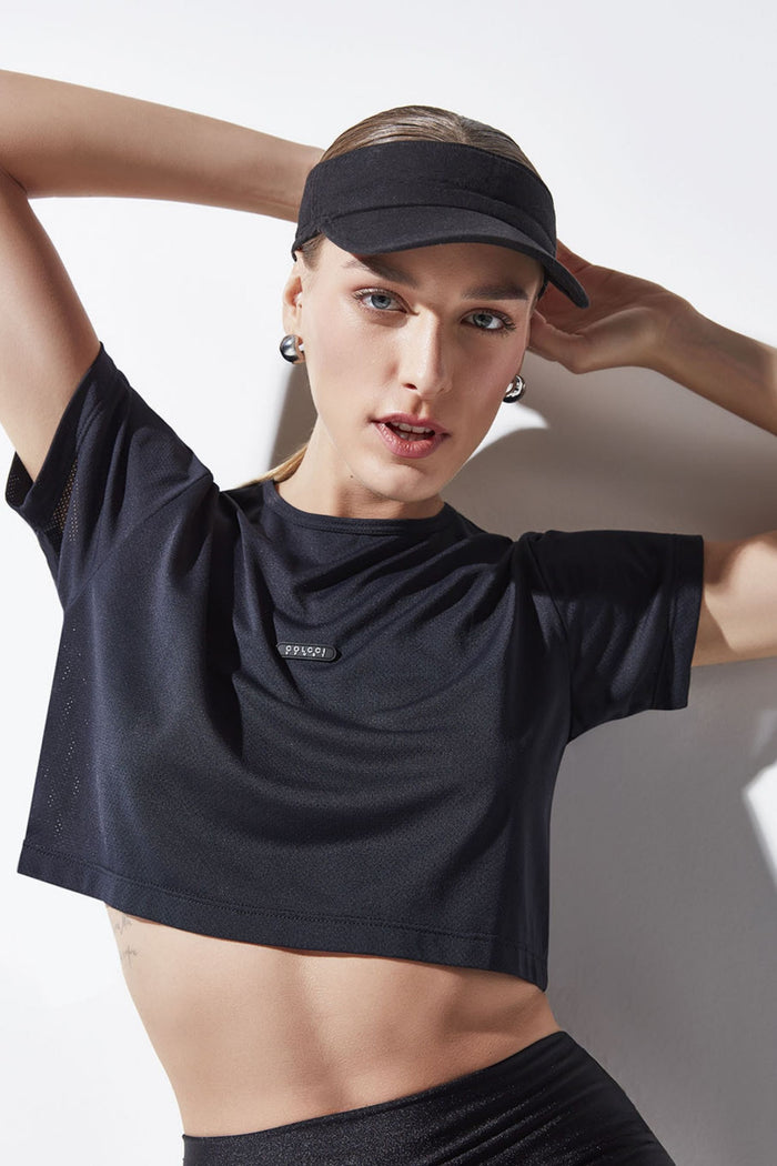 Blusa Cropped Ampla de Colcci