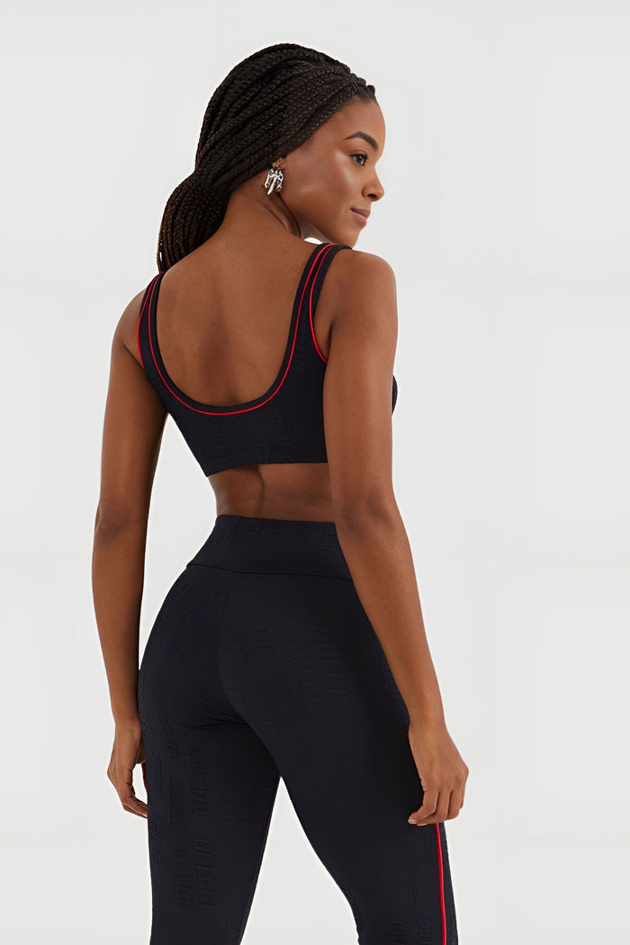 Conjunto Top y Legging Jacquard Sport Culture de Colcci