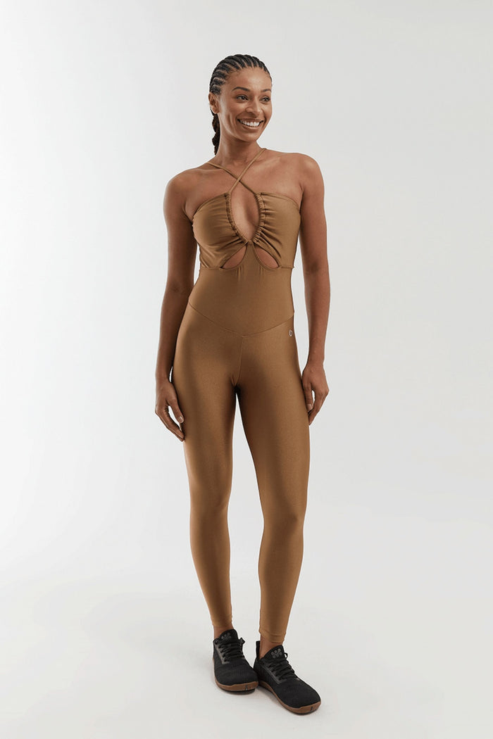 Enterito Fitness Lush Oro Oscuro