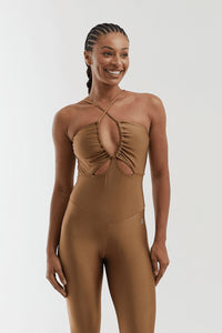 Enterito Fitness Lush Oro Oscuro
